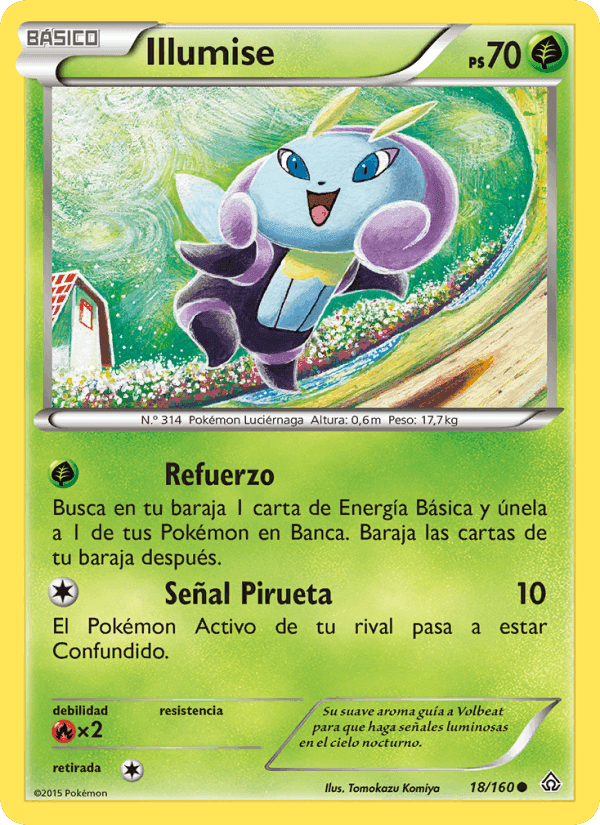 Illumise, carta 18 de Duelos Primigenios