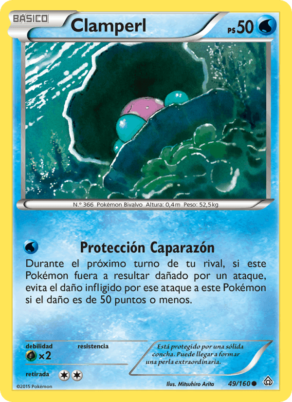 Clamperl, carta 49 de Duelos Primigenios