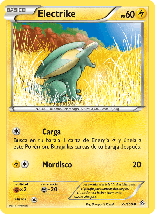 Electrike, carta 59 de Duelos Primigenios