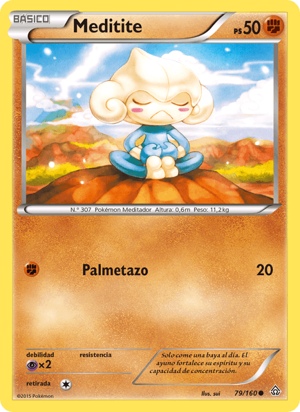 Meditite, carta 79 de Duelos Primigenios