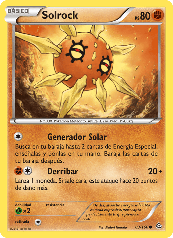 Solrock, carta 83 de Duelos Primigenios