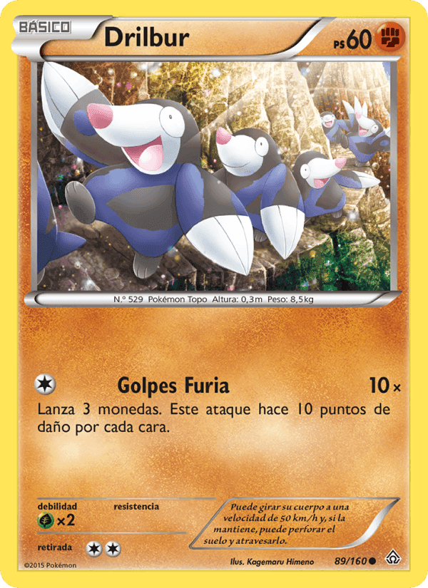 Drilbur, carta 89 de Duelos Primigenios