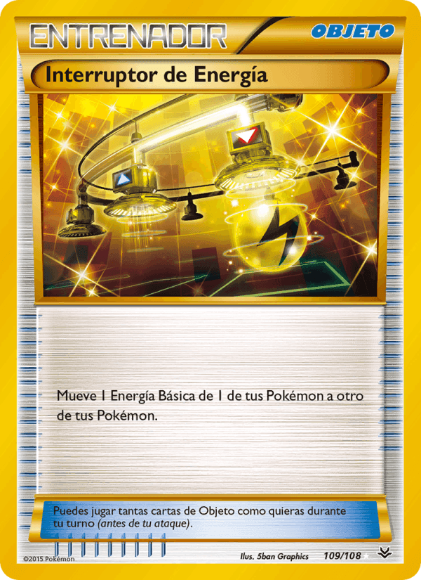 Interruptor de Energía, carte 109 de Cielos Rugientes