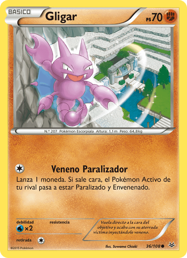 Cielos Rugientes の 36 番、Gligar