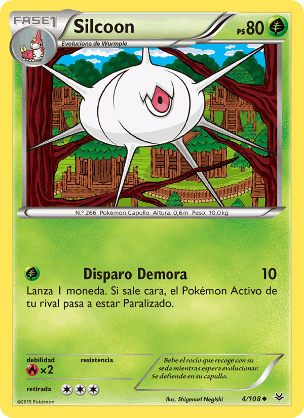 Silcoon, carta 4 de Cielos Rugientes