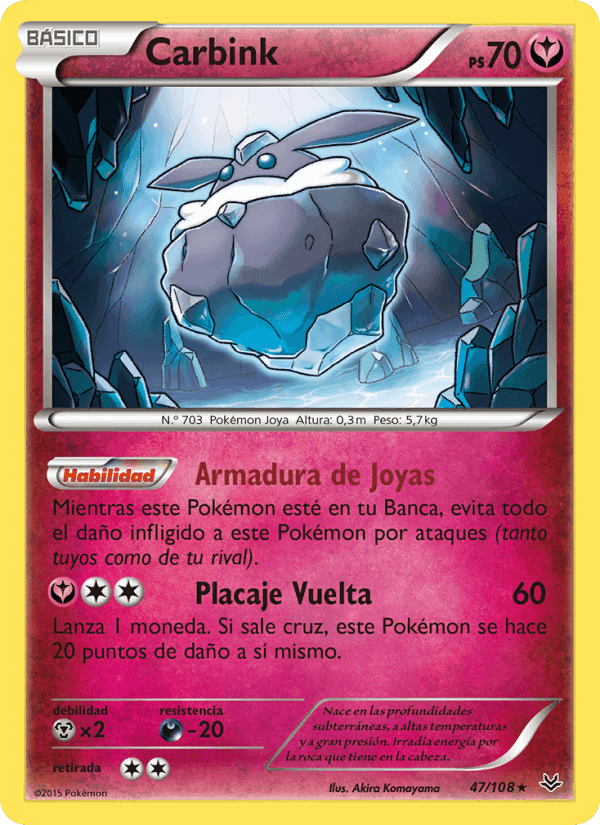 Carbink, carta 47 di Cielos Rugientes