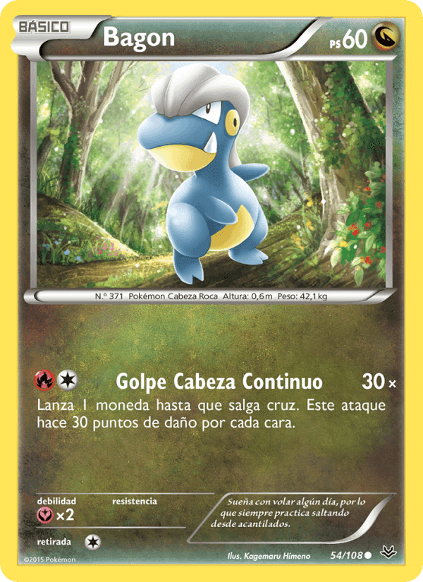 Bagon, carta 54 de Cielos Rugientes