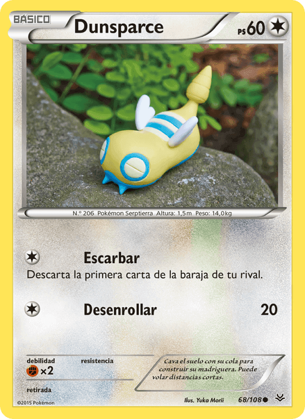 Dunsparce, carta 68 de Cielos Rugientes