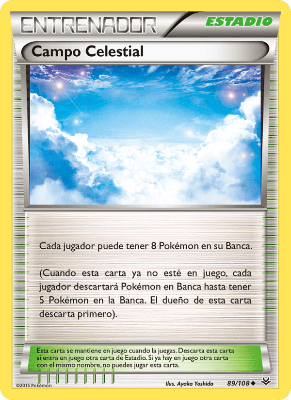 Campo Celestial, carta 89 de Cielos Rugientes