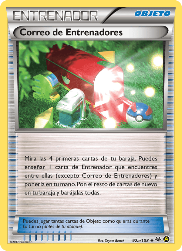 Correo de Entrenadores, carta 92a de Cielos Rugientes