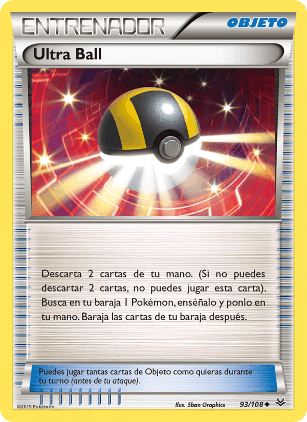 Ultra Ball, carta 93 di Cielos Rugientes