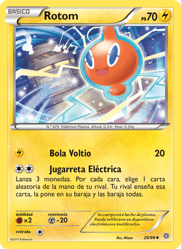 Rotom, carte 29 de Antiguos Orígenes