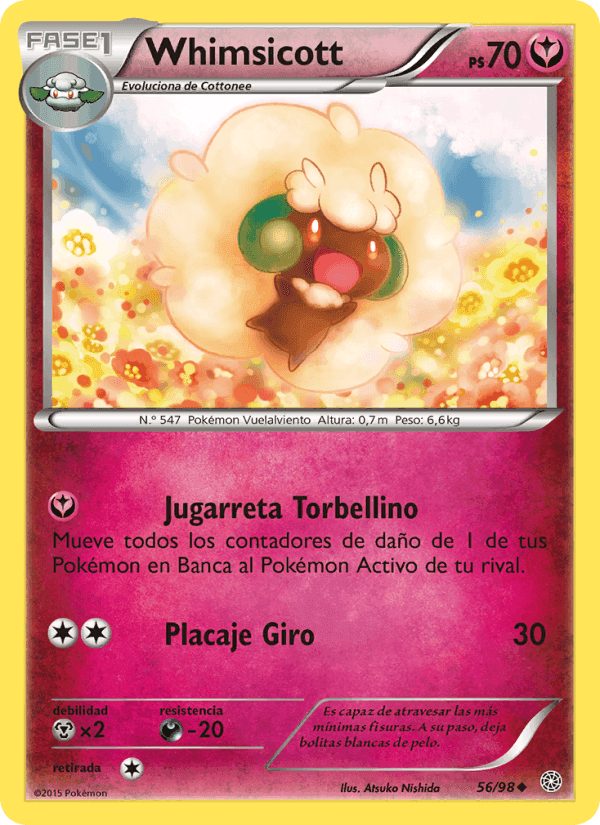 Whimsicott, carta 56 de Antiguos Orígenes