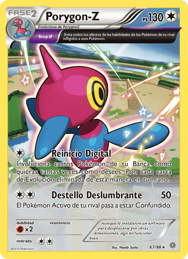 Porygon-Z, carta 67 de Antiguos Orígenes