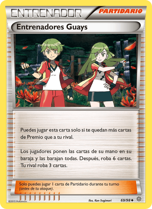 Entrenadores Guay, card 69 from Antiguos Orígenes