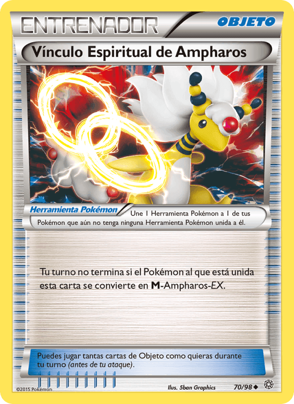 Vínculo Espiritual de Ampharos, carta 70 de Antiguos Orígenes
