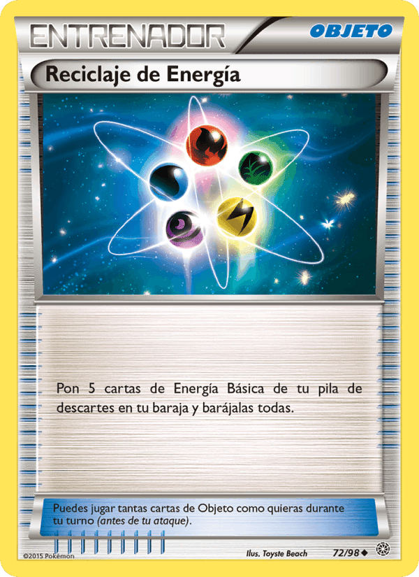 Reciclaje de Energía, carta 72 de Antiguos Orígenes