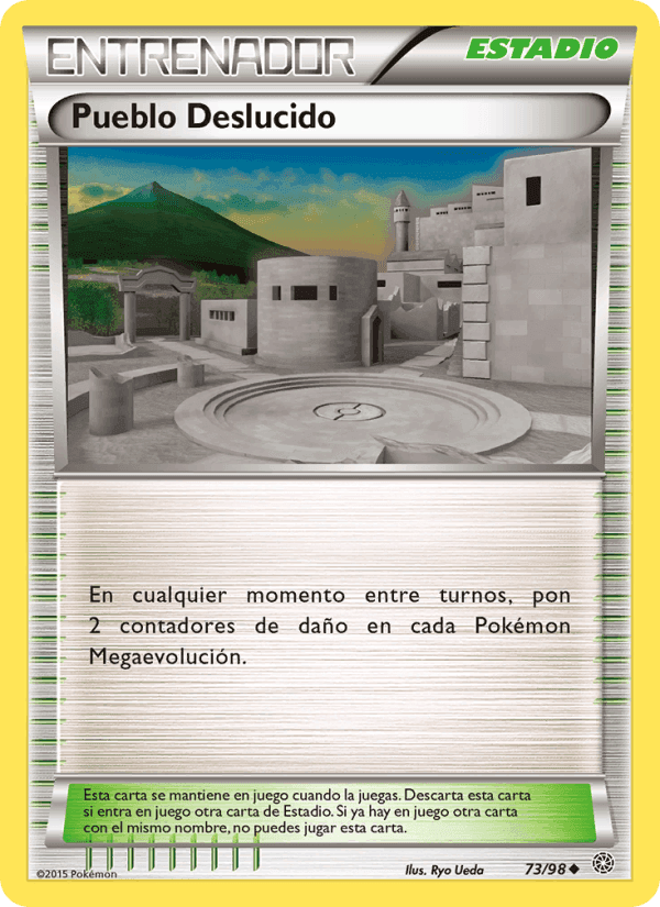 Pueblo Deslucido, card 73 from Antiguos Orígenes