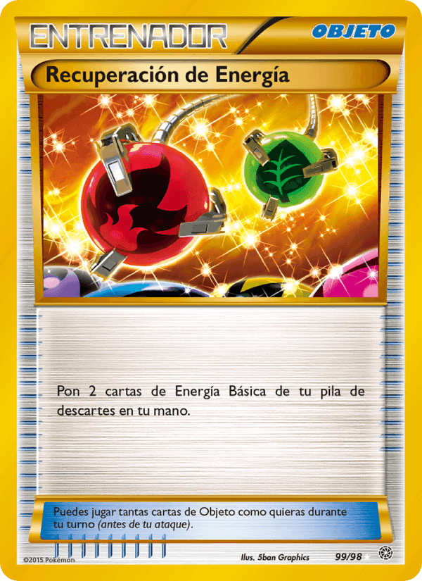 Recuperación de Energía, card 99 from Antiguos Orígenes