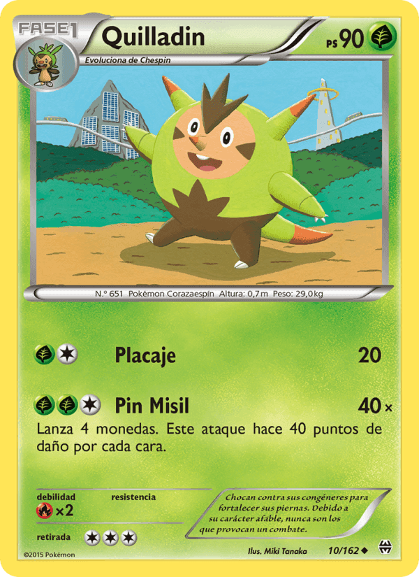 Quilladin, carta 10 de Turbo Impulso