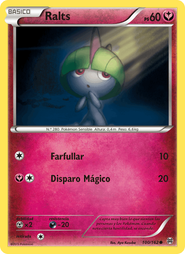 Ralts, carta 100 de Turbo Impulso