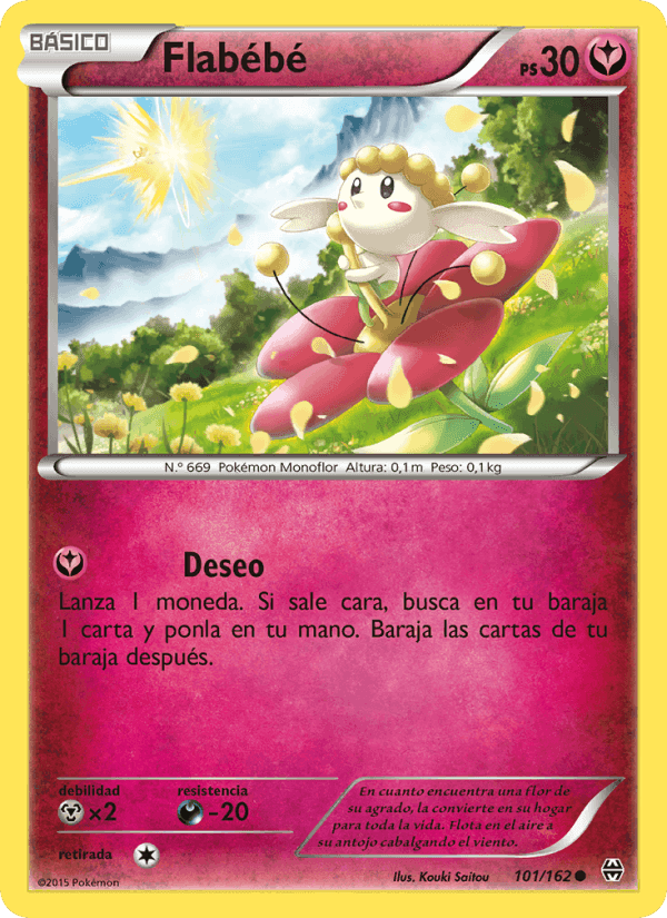 Flabébé, card 101 from Turbo Impulso
