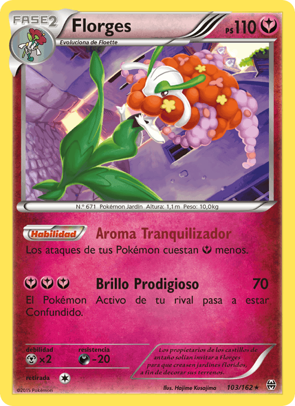 Florges, carta 103 de Turbo Impulso