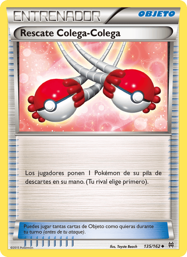 Rescate Colega-Colega, card 135 from Turbo Impulso