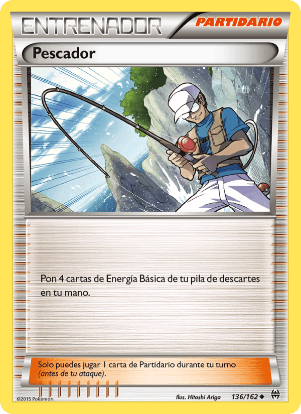 Pescador, card 136 from Turbo Impulso