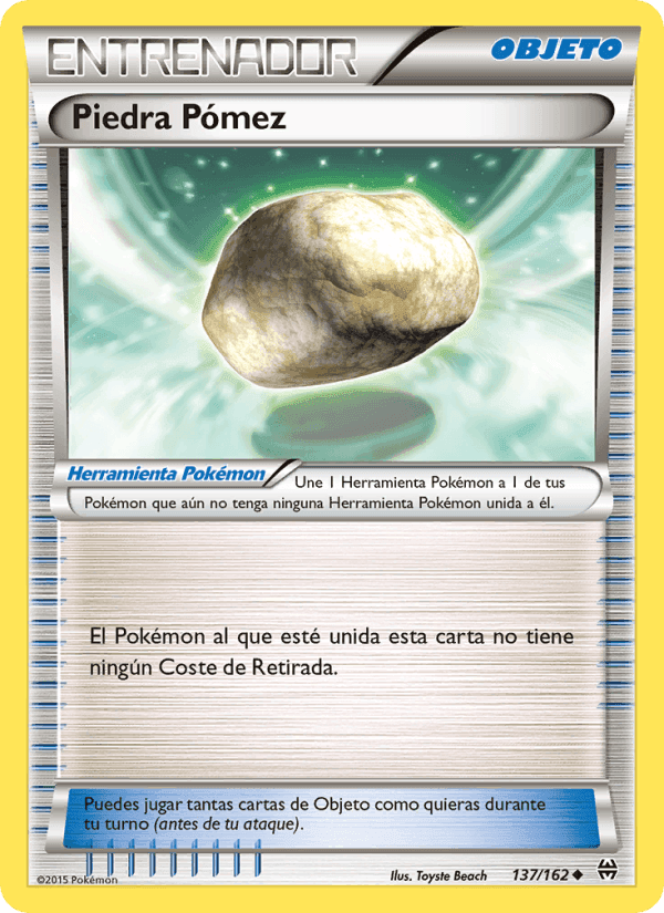Piedra Pómez, carta 137 de Turbo Impulso