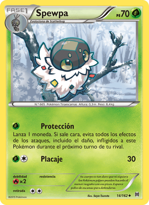 Spewpa, carta 14 de Turbo Impulso
