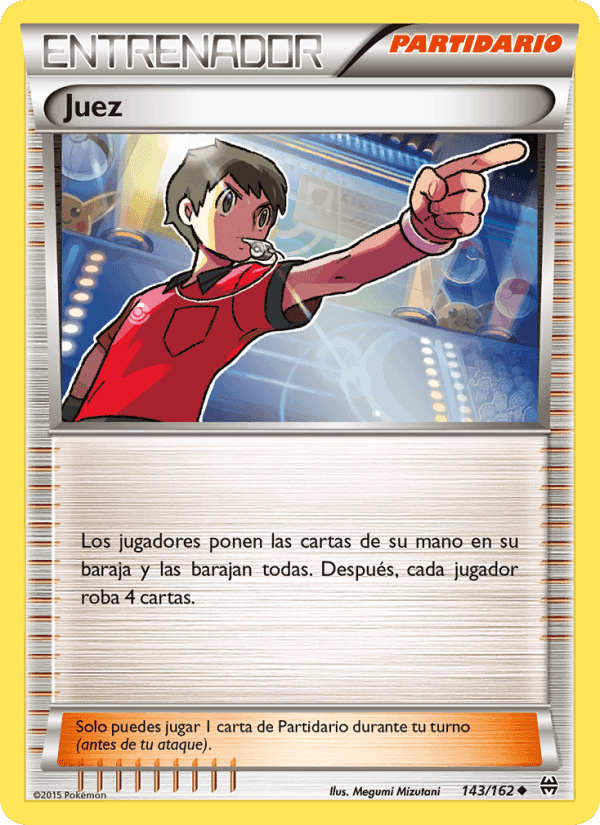 Juez, carta 143 de Turbo Impulso