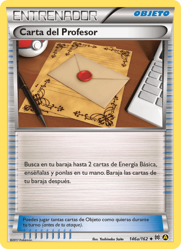 Carta del Profesor, carta 146a de Turbo Impulso