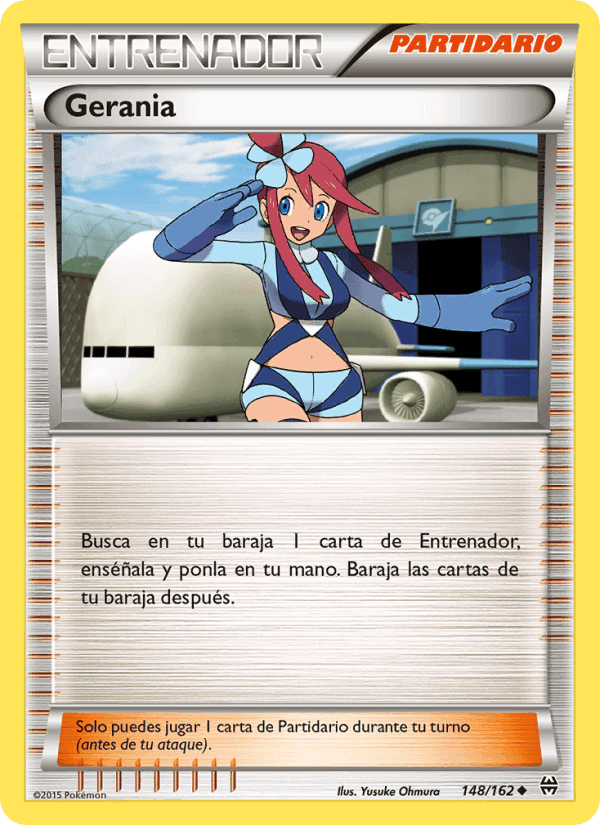 Gerania, carta 148 di Turbo Impulso