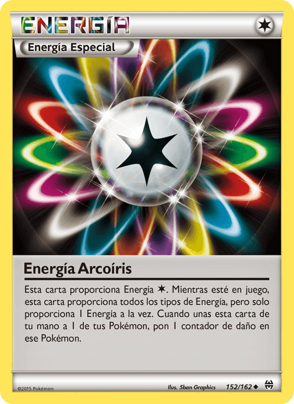 Energía Arcoíris, card 152 from Turbo Impulso