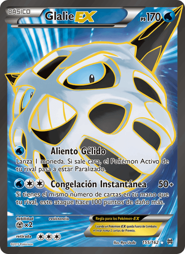 Glalie EX, carta 155 di Turbo Impulso