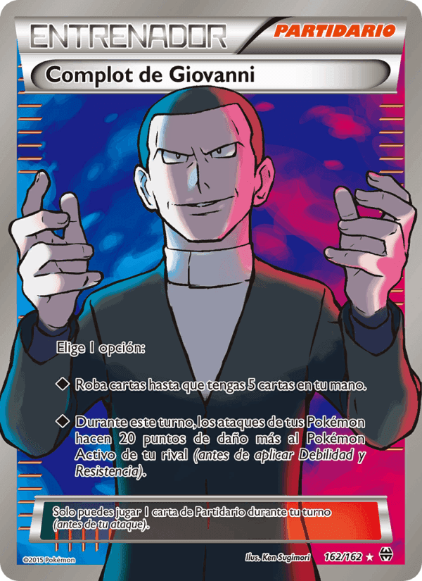 Complot de Giovanni, carta 162 de Turbo Impulso