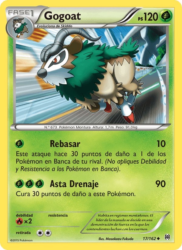 Gogoat, carta 17 de Turbo Impulso