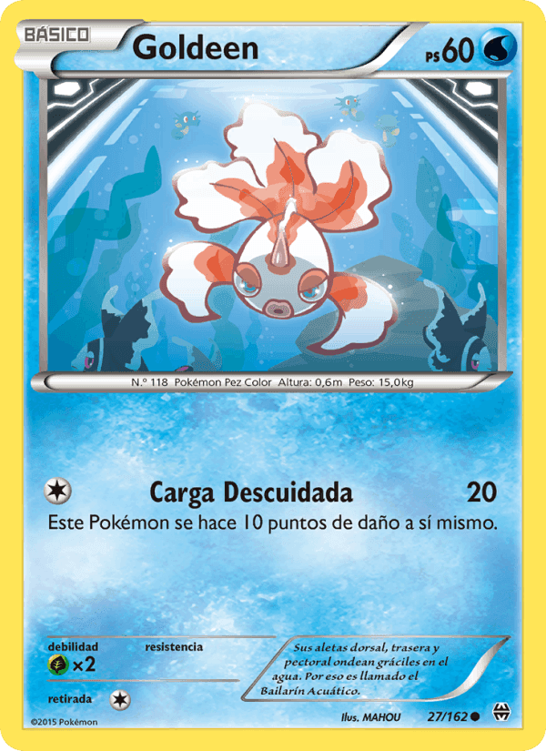 Goldeen, carta 27 de Turbo Impulso