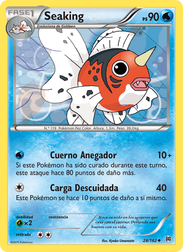 Seaking, carta 28 de Turbo Impulso