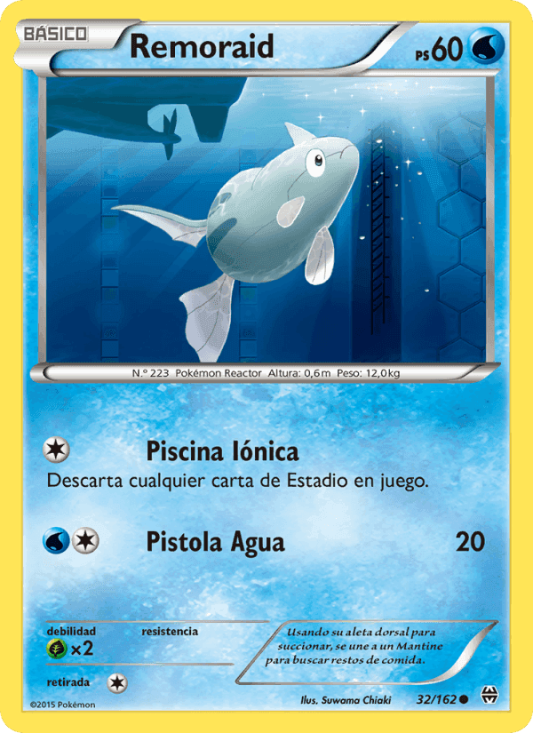 Remoraid, carta 32 de Turbo Impulso