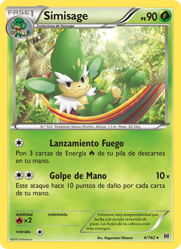 Simisage, carta 6 de Turbo Impulso