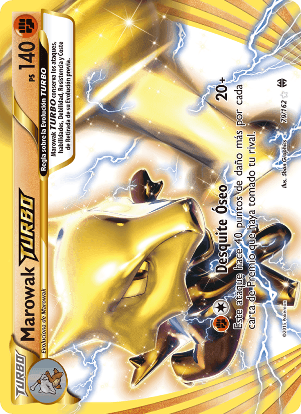 Marowak TURBO, carta 79 de Turbo Impulso