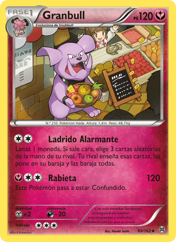 Granbull, carta 99 de Turbo Impulso