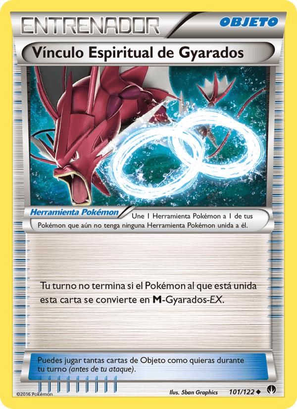 Vínculo Espiritual de Gyarados, carta 101 de TURBOLímite