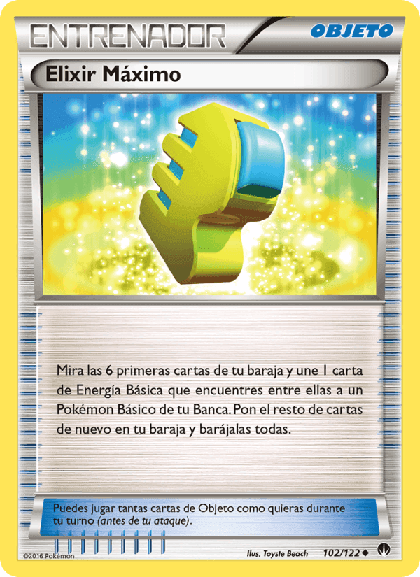 Elixir Máximo, carta 102 de TURBOLímite