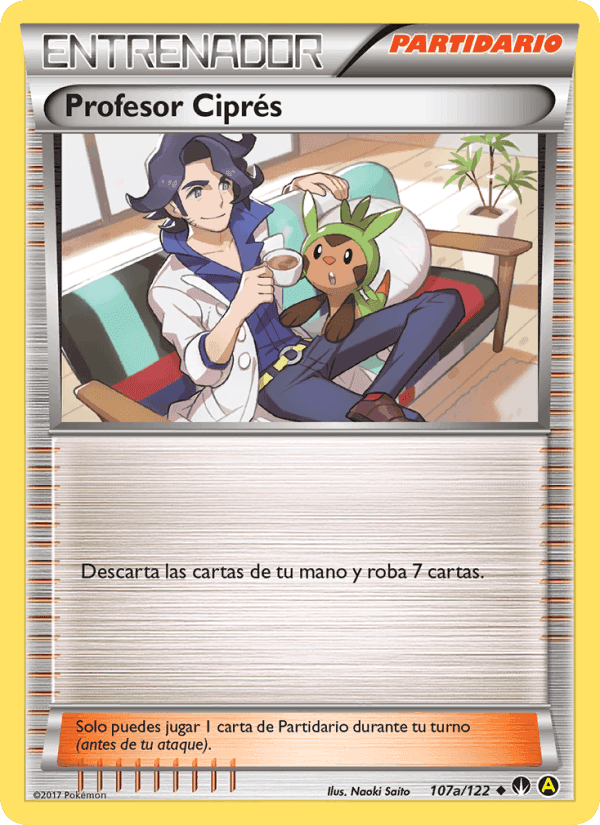 Profesor Ciprés, carta 107a de TURBOLímite