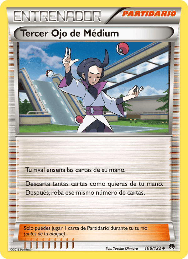 Tercer Ojo de Médium, carta 108 de TURBOLímite
