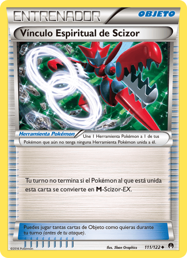 Vínculo Espiritual de Scizor, card 111 from TURBOLímite