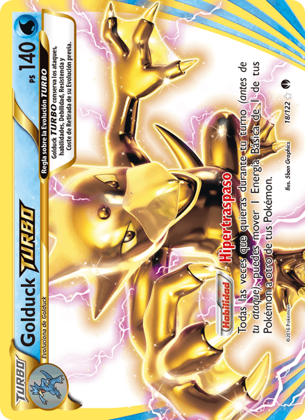 Golduck TURBO, carta 18 de TURBOLímite